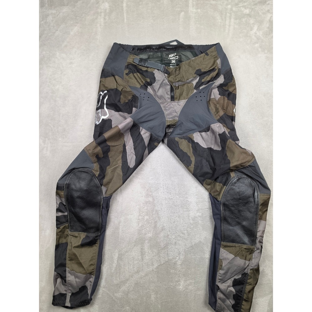 Fox Racing 180 Motocross Pants Mens 36 Camo Przm Dirt Bike 24237 Moto - Picture 4 of 12